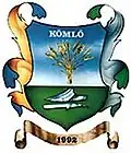 Coat of arms of Kömlő