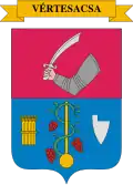 Coat of arms of Vértesacsa