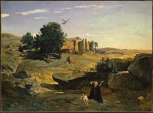 Hagar in the Wilderness (1835), Metropolitan Museum of Art, New York