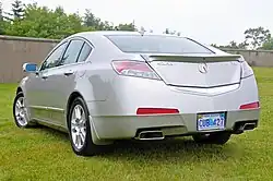 Rear view (US, 2009-2011 model)