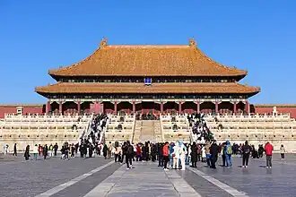 The Forbidden City is one of the most popular tourist attractions in the world