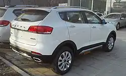 Haval H2s Blue Label rear.