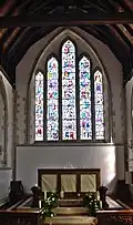 West Window dedicated to Lord Robert Thomas Brudenell-Bruce