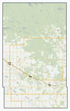 Rural Municipality of Hazel Dell No. 335 is located in Hazel Dell No. 335