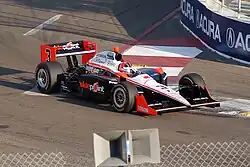 Helio's Castroneves' car