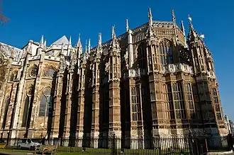 The Henry VII Lady Chapel at Westminster Abbey (begun 1503)