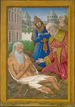 Job on the Dungheap, British Library