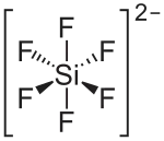 Hexafluorosilicat ion