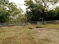 Hick's Hollow picnic benches