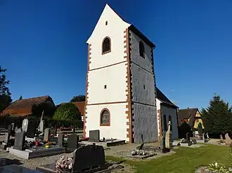 The Protestant church in Hohfrankenheim