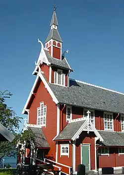 Holm Church in Rauma Municipality