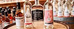 A collection of various spirits created by House Spirits Distillery