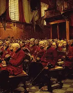 Hubert von Herkomer , The Last Muster , 1875