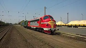 Kárpát Vasút class 459 locomotive
