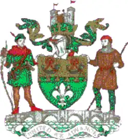 Arms of the Borough of Huntingdon and Godmanchester