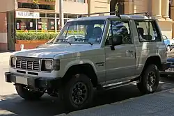 2-door Galloper I (post-facelift)