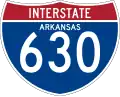 Interstate 630 marker