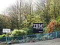 IBM main access road in 2007