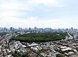 Panoramic view in 2012