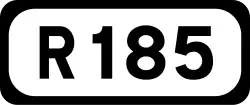R185 road shield}}