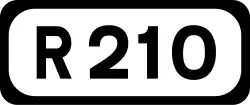R210 road shield}}
