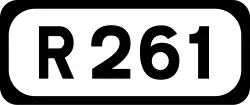 R261 road shield}}