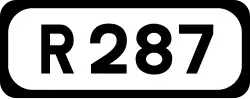 R287 road shield}}