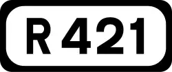 R421 road shield}}