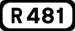 R481 road shield}}