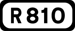 R810 road shield}}