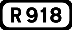 R918 road shield}}