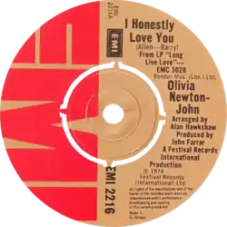 Side A of the UK single