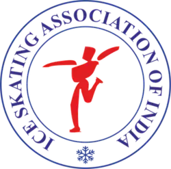Logo of the Ice Skating Association of India