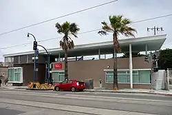 Modern Ingleside Branch exterior in 2016