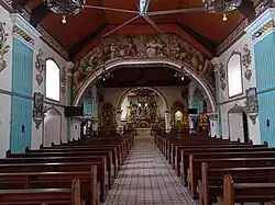 Church interior in 2023
