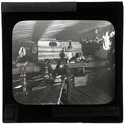 Inside a Settler's Shack of the West of Canada