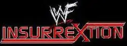 The WWF Insurrextion logo