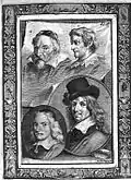 Frans Hals- Wencelas Coebergher - Lucas van Uden - Wybrand de Geest