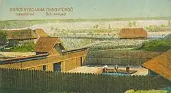 Baths in Jabenița at the beginning of the 20th century