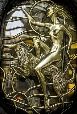 Art Deco gate decoration of the James Oviatt Building
