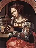 Lady Portrayed as Mary Magdalene by Jan Gossaert dit Mabuse