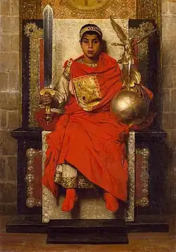 The Emperor Honorius by Jean-Paul Laurens, 1880, (Chrysler Museum of Art)