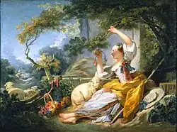 Jean-Honoré Fragonard, The Shepherdess, 1750-52