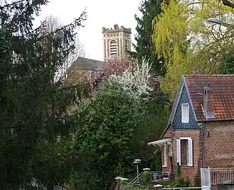 The church in Jenlain