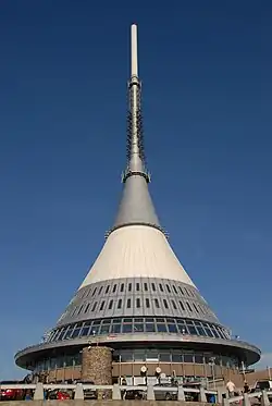 Ještěd Transmission Tower, Czech Republic, 1968.