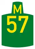 Metropolitan route M57 shield