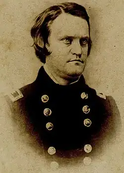 Brigadier General John C. Breckinridge, who commanded the Kentucky Brigade until 1862