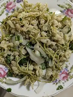 Pickled bladdernut flower