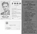 Joseph M. Ford Campaign Memorabilia