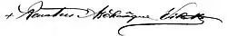 Joseph René Vilatte's signature